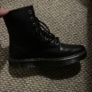 Dr. Martens Black Combat Boots